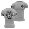 NO QUARTER T-SHIRT – DARK HEATHER GRAY