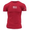 FREEDOM FLAG T-SHIRT – RED
