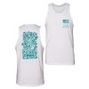 TROPICAL DEATH AQUA TANK – WHITE