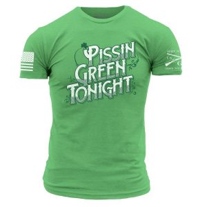 PISSIN’ GREEN T-SHIRT – KELLY GREEN
