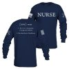 NURSE DEFINED LONG SLEEVE – NAVY