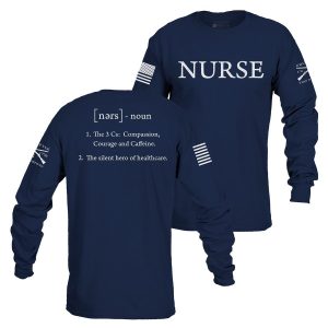 NURSE DEFINED LONG SLEEVE – NAVY