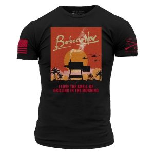 BARBECUE NOW T-SHIRT – BLACK