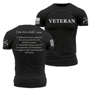VETERAN DEFINED T-SHIRT – BLACK
