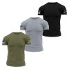 USA FLAG BASIC T-SHIRTS – USA PACK – 3 PACK