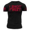 I SHOT FIRST T-SHIRT – BLACK
