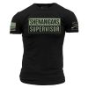 SHEIGANS SUPERVISOR T-SHIRT – BLACK