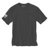 BASIC HEAVYWEIGHT POCKET T-SHIRT – CHARCOAL