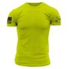 BASIC T-SHIRT – SAFETY GREEN