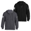 BASIC FULL-ZIP HOODIE ZERO DARK 2-PACK