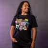 WOMEN’S FRANKLY PATRIOTIC BOYFRIEND FIT T-SHIRT – BLACK