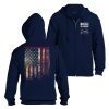 RED BLOOD BLUE COLLAR? FULL-ZIP – NAVY