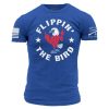 FLIPPIN’ THE BIRD T-SHIRT – ROYAL