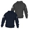 STANDARD ISSUE CORE BASIC HOODIE 2 PACK – NAVY & DARK HEATHER GRAY