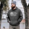 VINTAGE AMERICAN HOODIE – DARK HEATHER