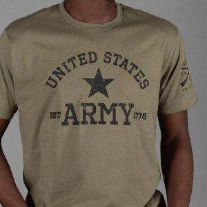 ARMY EST. 1775 T-SHIRT – MILITARY GREEN