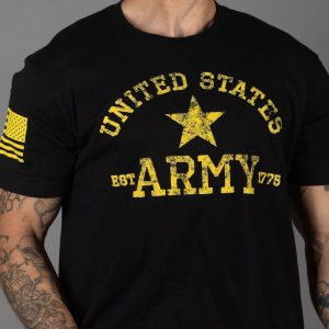ARMY EST. 1775 T-SHIRT – BLACK
