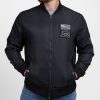 MEN’S STEALTH BOMBER JACKET – BLACK