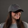 BLACKOUT FLAG STRETCH FIT HAT – GRAY