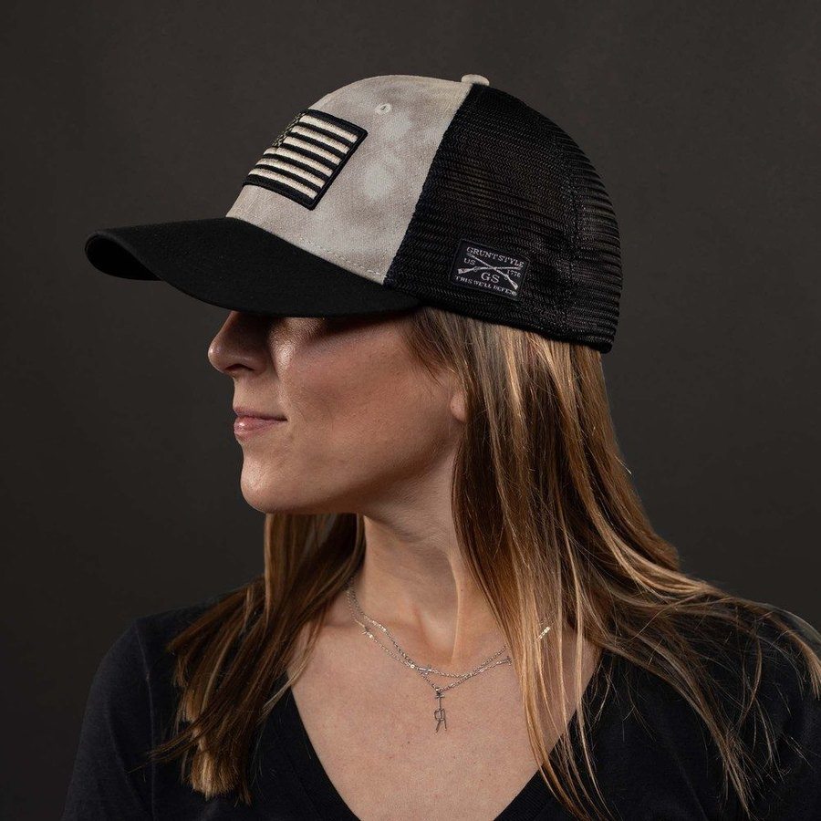 BlankPoster_2000x2000_V2_copy5GS7078EmbroideredAmericanFlagMeshHat-SandWash-1.jpg
