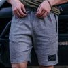 MEN’S COMMANDO FLEECE SHORTS – GREY