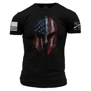 AMERICAN SPARTAN 2.0 T-SHIRT – BLACK