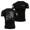 1776 FLAG T-SHIRT – BLACK