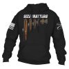 MEN’S SIZE MATTERS HOODIE – BLACK