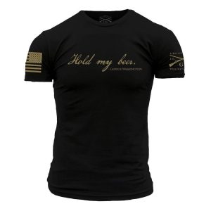 HOLD MY BEER T-SHIRT – BLACK