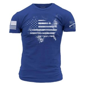 AMERICAN ACID T-SHIRT – ROYAL BLUE