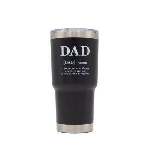 DAD DEFINED 20OZ TUMBLER – BLACK