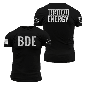 BIG DAD ENERGY T-SHIRT – BLACK