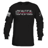 WOMEN’S BEAUTIFUL BADASS LONG SLEEVE – BLACK