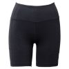 WOMEN’S BIKER SHORT – BLACK