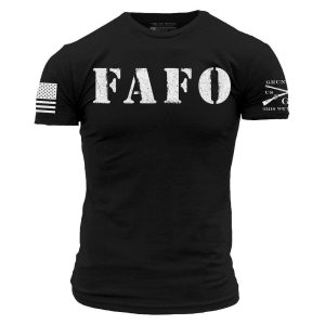 FAFO T-SHIRT – BLACK