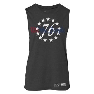 WOMEN’S 76 WE THE PEOPLE EVERYDAY TANK – DARK HEATHER GRAY