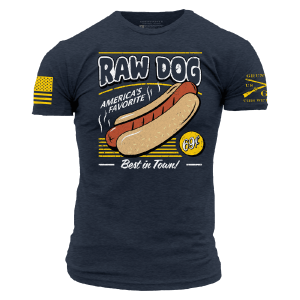 RAW DOG T-SHIRT – MIDNIGHT NAVY