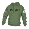 PATRIOT HOODIE – MILITARY GREEN