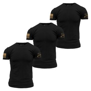 BASIC T-SHIRTS – BLACK – 3 PACK