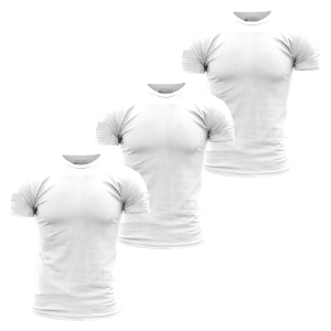 BASIC T-SHIRTS – WHITE – 3 PACK