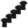 BASIC T-SHIRTS – BLACK – 5 PACK