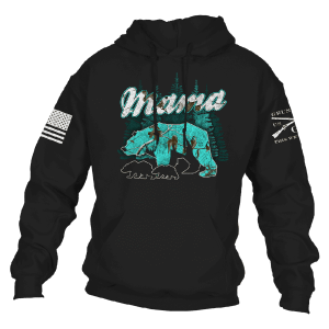 WOMEN’S MAMA BEAR REALTREE XTRA? SEA GLASS HOODIE – BLACK