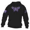 WOMEN’S 2A BUTTERFLY HOODIE – BLACK