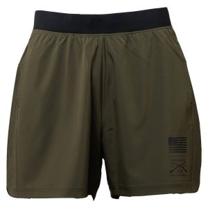 MEN’S TRAINING SHORTS – MILITARY GREEN
