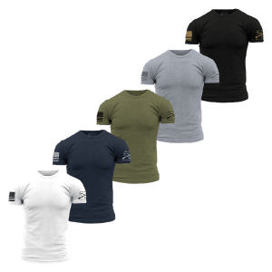 STANDARD ISSUE CORE 5-PACK BASIC T-SHIRTS