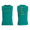NEVER QUIT MUSCLE TANK – HEATHER AQUA