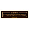 NEEDS SUPERVISION STICKER