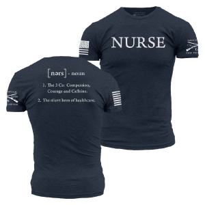 NURSE DEFINED T-SHIRT – MIDNIGHT NAVY