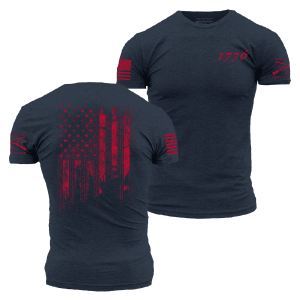 1776 FLAG T-SHIRT – MIDNIGHT NAVY