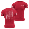 1776 FLAG T-SHIRT – RED